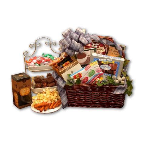 Simply Sugar Free Gift Basket - sugar free gift basket one basket in ...