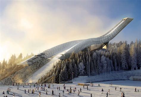 New Holmenkollen Ski Jump - Architizer