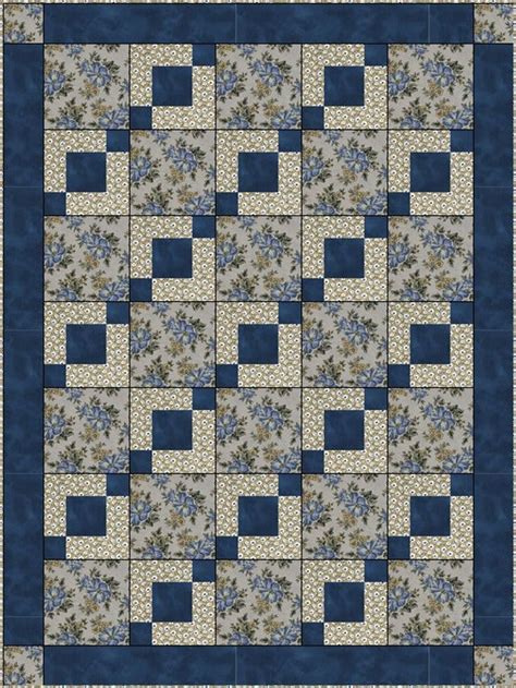 Stepping Stones 3-yard Quilt Pattern Digital Download - Etsy | Quilts ...