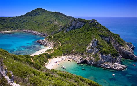 nature, Landscape, Photography, Beach, Sea, Hills, Summer, Shrubs, Boat ...