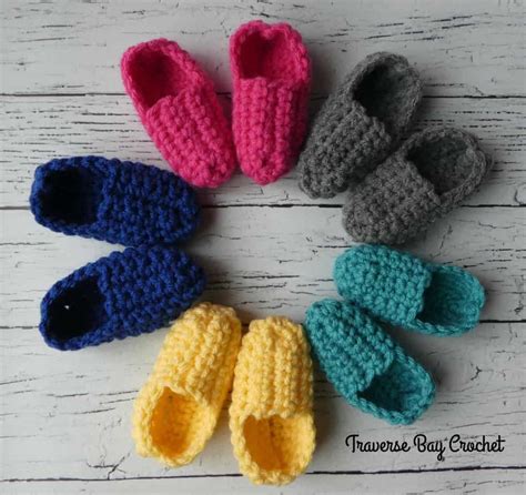 Easy Peasy Crochet Baby Booties