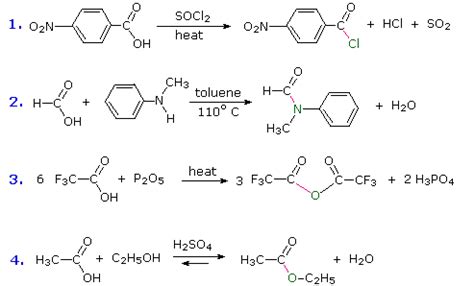 Reactions of Carboxylic Acids - Chemistry LibreTexts