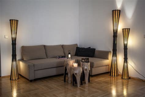 Bronze Modern Floor Lamps For Living Room - Franklin Iron Works Modern ...