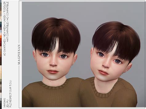 The Sims Resource - Jeju Hair for Toddler