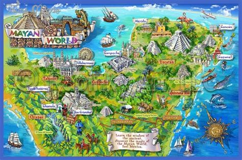 Mexico City Map Tourist Attractions - ToursMaps.com