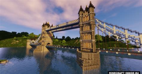 Tower Bridge Map For Minecraft 1.15, 1.14.4 | PC Java Mods