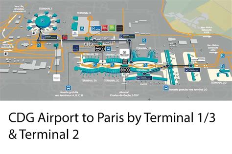 Charles De Gaulle Terminal 2 Map | Island Maps