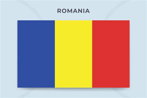 Romania national flag design template 25550372 Vector Art at Vecteezy