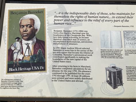 NAMA Notebook: Benjamin Banneker (U.S. National Park Service)