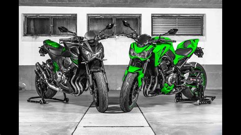 Kawasaki z800 vs. z900│Comparison│English Subtitles│SWISSBIKER - YouTube