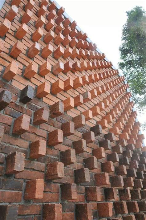 dimensional brick wall Brick Masonry, Brick Facade, Brick Design ...