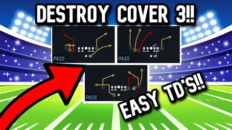 HOW TO BEAT COVER 3 IN MADDEN 23! l Cover 3 beaters in Madden 23! l MUT ...