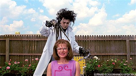 New party member! Tags: johnny depp edward scissorhands haircut ...