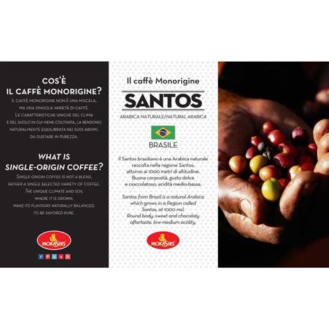 SANTOS, Brazil - MokaSirs Single-Origin Coffee Beans