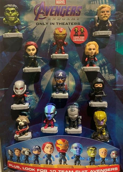 Pick Ur Favorite McDonald's 2019 Marvel Avengers Endgame Happy Meal ...