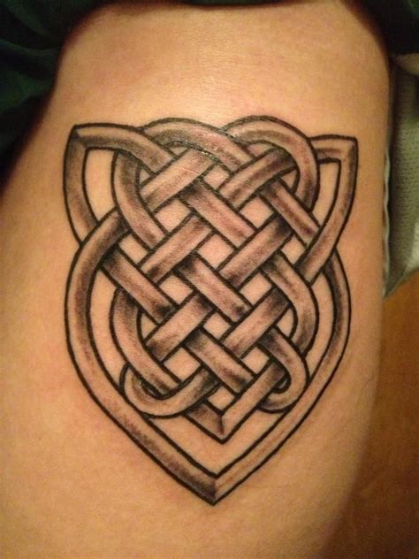 My Celtic Knot Shield Done at Euphoria Tattoos in Tallahassee | Knot ...