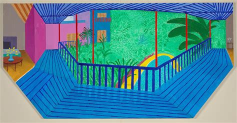 david hockney drawings landscape - Jannie Serna