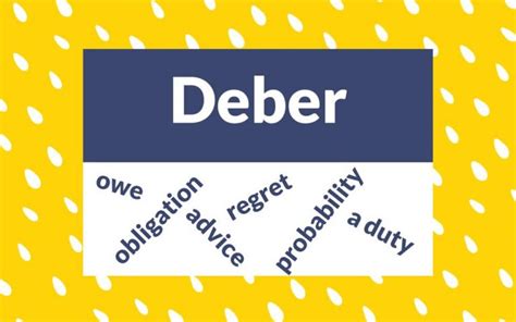 Deber: Conjugation, Meaning, Use, and More!