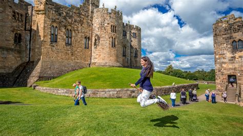 Alnwick Castle Tour - Das echte Hogwarts aus Harry Potter - Edinburgh ...