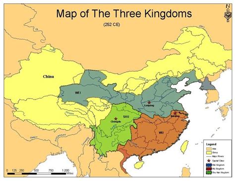 Map of the Three Kingdoms | China map, Map, Chinese history