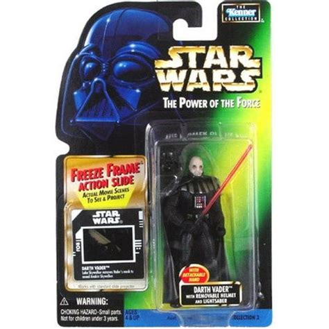 Darth Vader Action Figure Removable Helmet Star Wars - Walmart.com ...