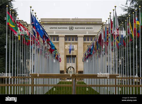 United Nations office, UN Human Rights Council, Geneva, Swiss Stock ...