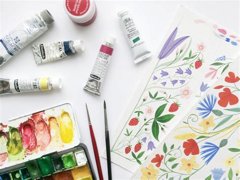 Watercolor Art Supplies at PaintingValley.com | Explore collection of ...