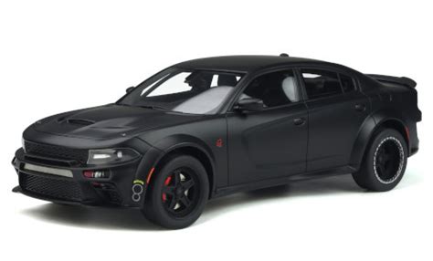 Diecast model cars Dodge Charger 1/18 GT Spirit SRT Hellcat Widebody ...