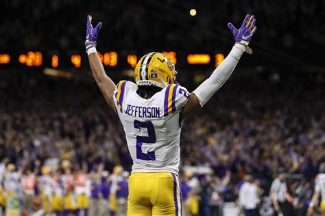 49ers news: Is LSU’s WR Justin Jefferson worth a first round pick ...