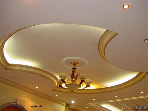 4 Curved gypsum ceiling designs for living room 2015 | False ceiling ...