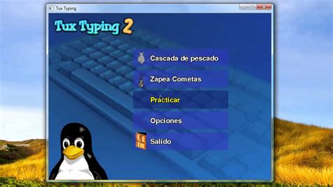 Video Tutorial Tux Typing 2 - YouTube