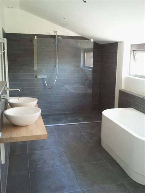 37 grey slate bathroom wall tiles ideas and pictures 2022