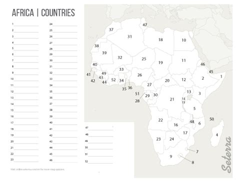 Africa Map Countries Quiz