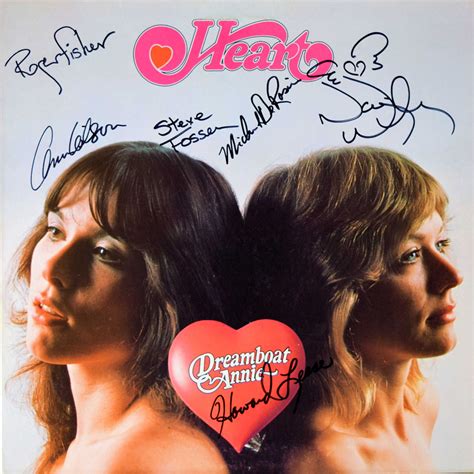 Heart Dreamboat Annie signed album