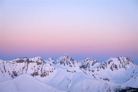 A Snowy Sunrise in the San Juans | Mountain Photography by Jack Brauer