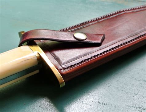 Hand Crafted Classic Leather Knife Sheath by Strong Horse Leather ...