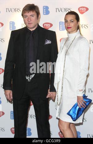 Simon Le Bon and his wife Yasmin Le Bon arrives at the 2004 Brits ...