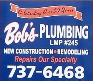 Bob's Plumbing Inc Reviews - Harahan, LA | Angi