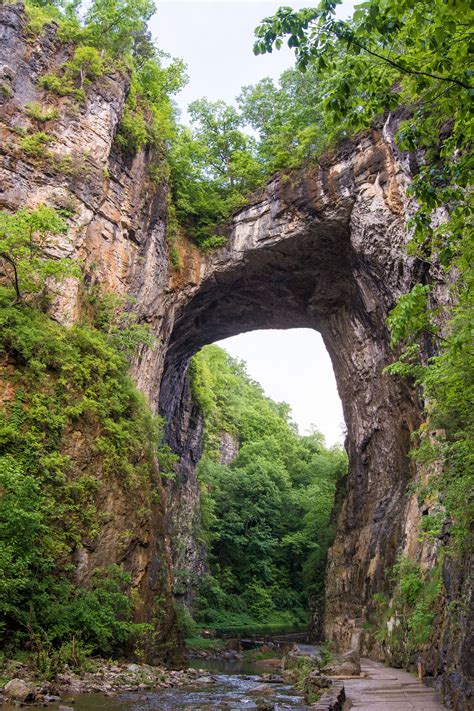 The Beauty of Natural Bridge State Park - Virginia Travel - Lace and ...