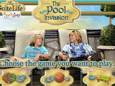 Zack And Cody The Pool Invasion - Zack And Cody Games