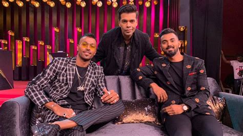 ‘I feel very responsible,’ Karan Johar on Hardik Pandya, KL Rahul ...