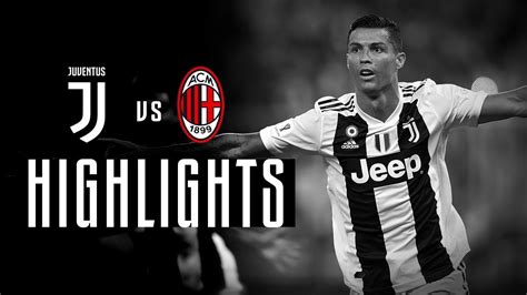 HIGHLIGHTS: Juventus vs AC Milan - 1-0 - Italian Super Cup | CR7 seals ...