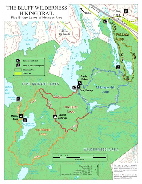 Maps, GPX – The Bluff Trail