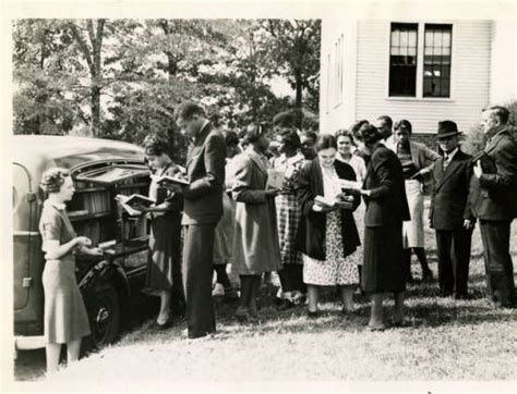 Gaston County Public Library bookmobile at African America