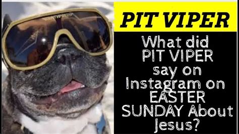 Pit Viper Easter Post on Instagram - Controversy Explained | The News God