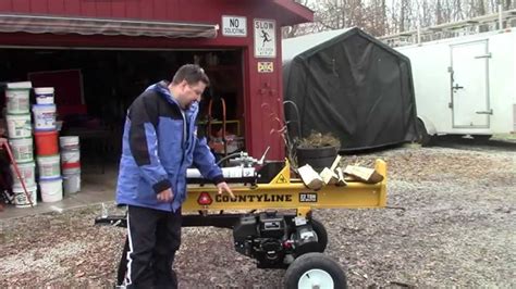 County Line 25 Ton Log Splitter Owners Manual