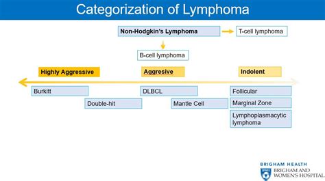 Lymphoma Classification Chart