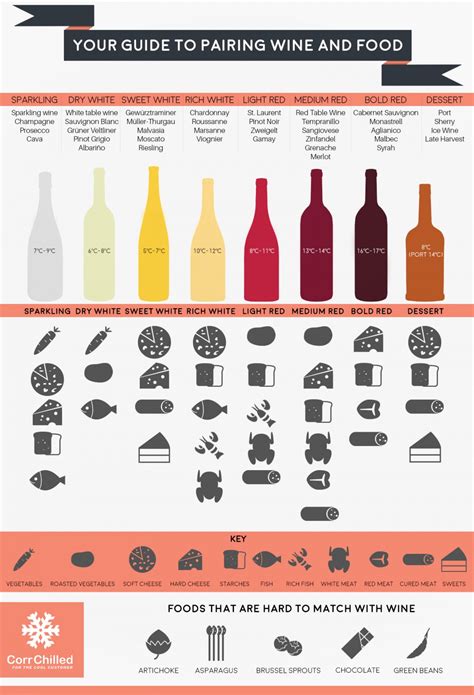 Infographic: Guide to Pairing Wine & Food - Social Vignerons