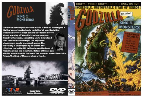 Godzilla: King of the Monsters US DVD custom cover by ...