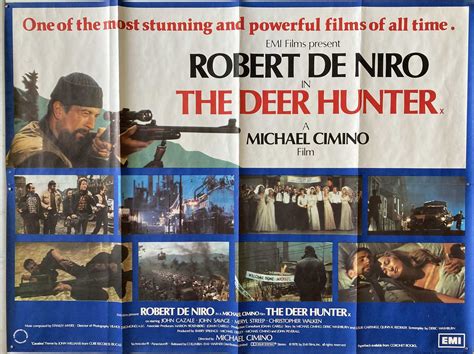 Lot 143 - THE DEER HUNTER ORIGINAL FILM POSTER.